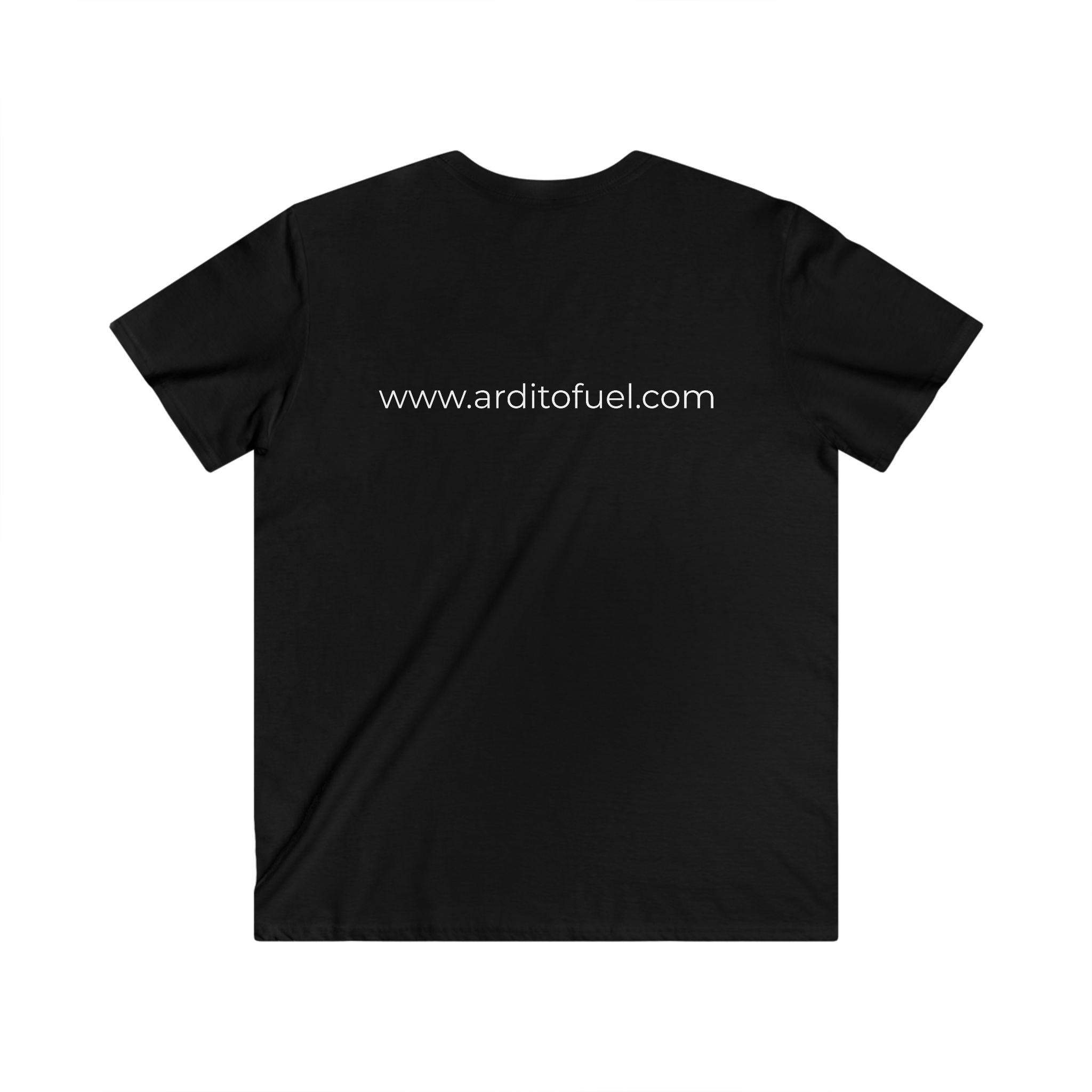 Men's Fitted V-Neck Short Sleeve Tee - ARDITO
